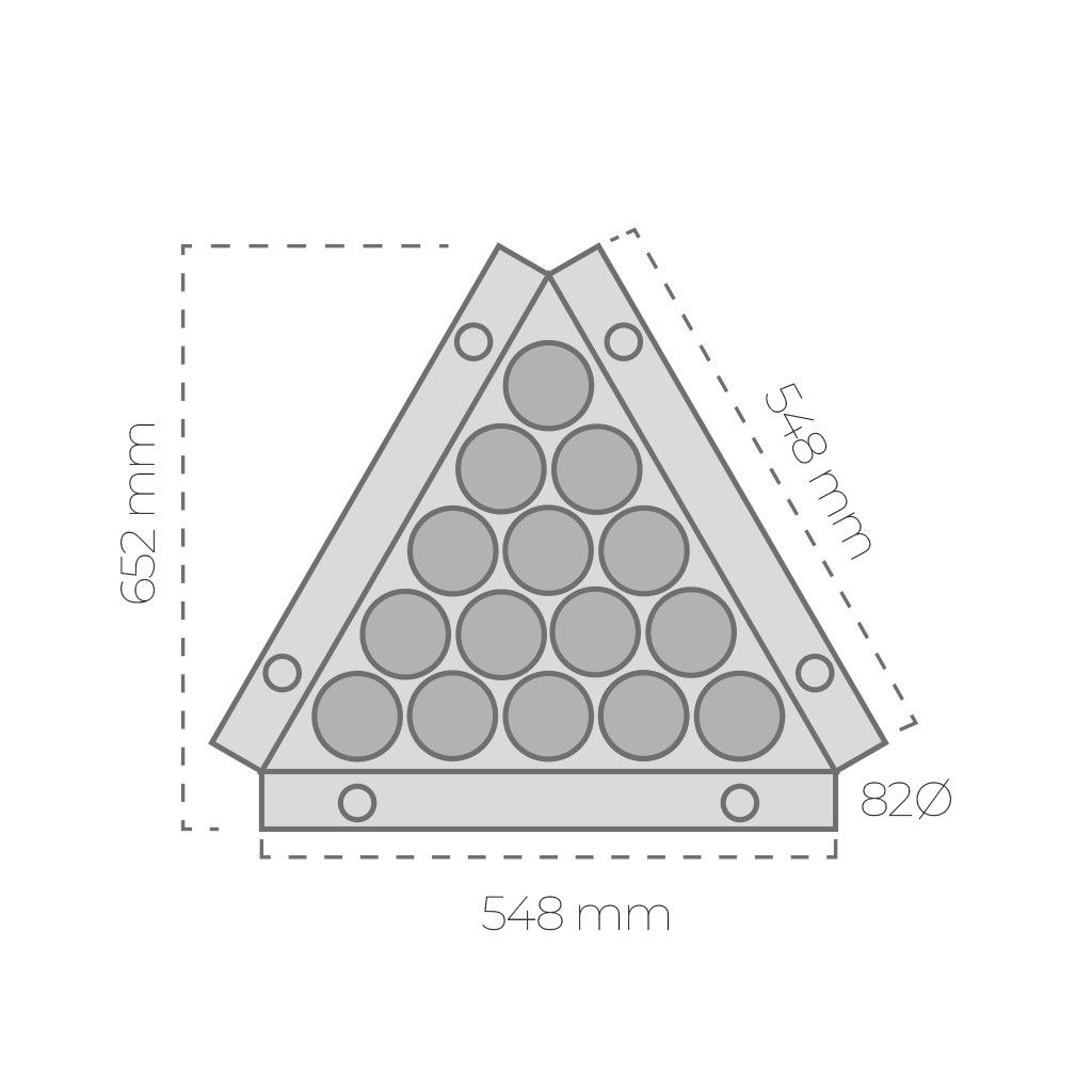 PORTA-GARRAFAS TRIANGLE... 2