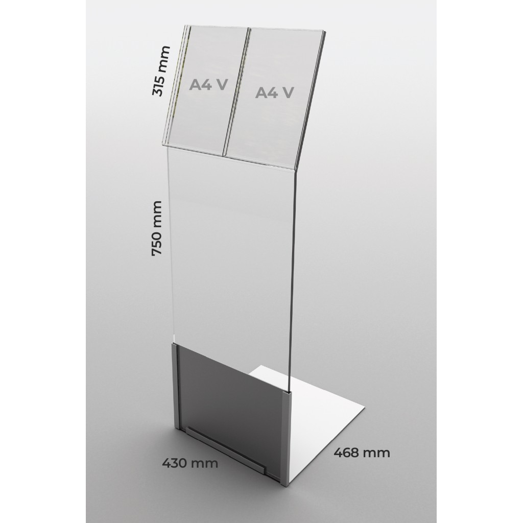 ATRIL METACRILATO PARA CANAPÉS