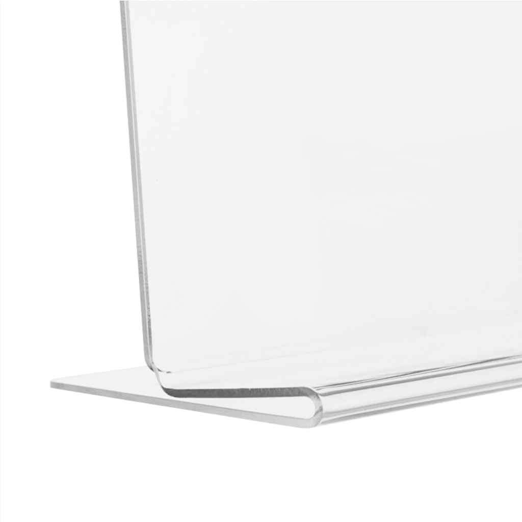 PORTA-CARTAZES METACRILATO 2 CARAS