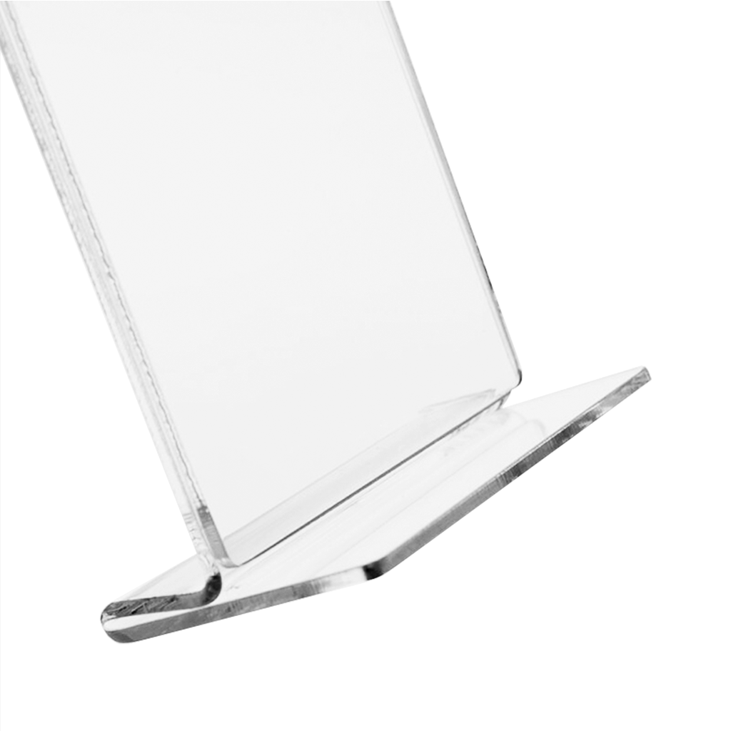 PORTA-CARTAZES METACRILATO 2 CARAS