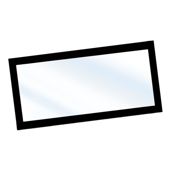 DISPLAY MOLDURA PRETA