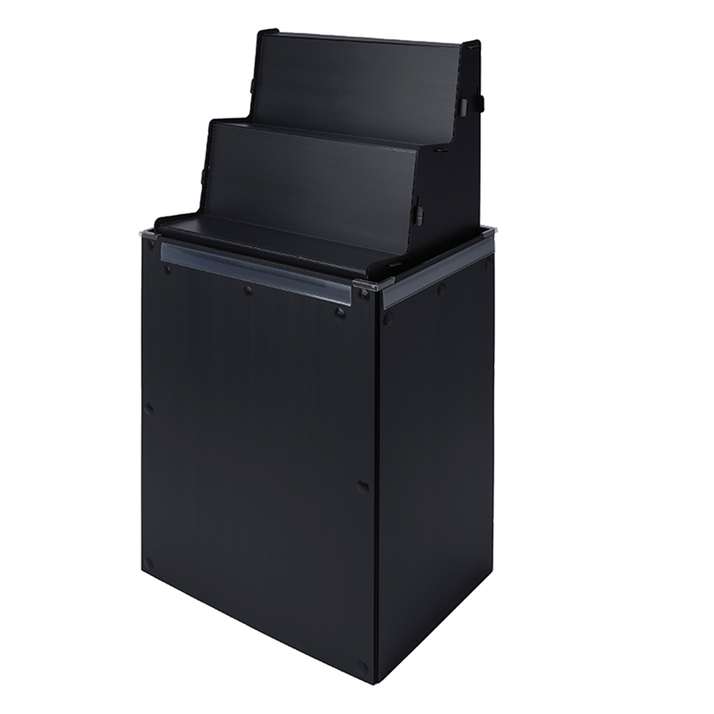 PODIUM EXPOSITOR STEPPER