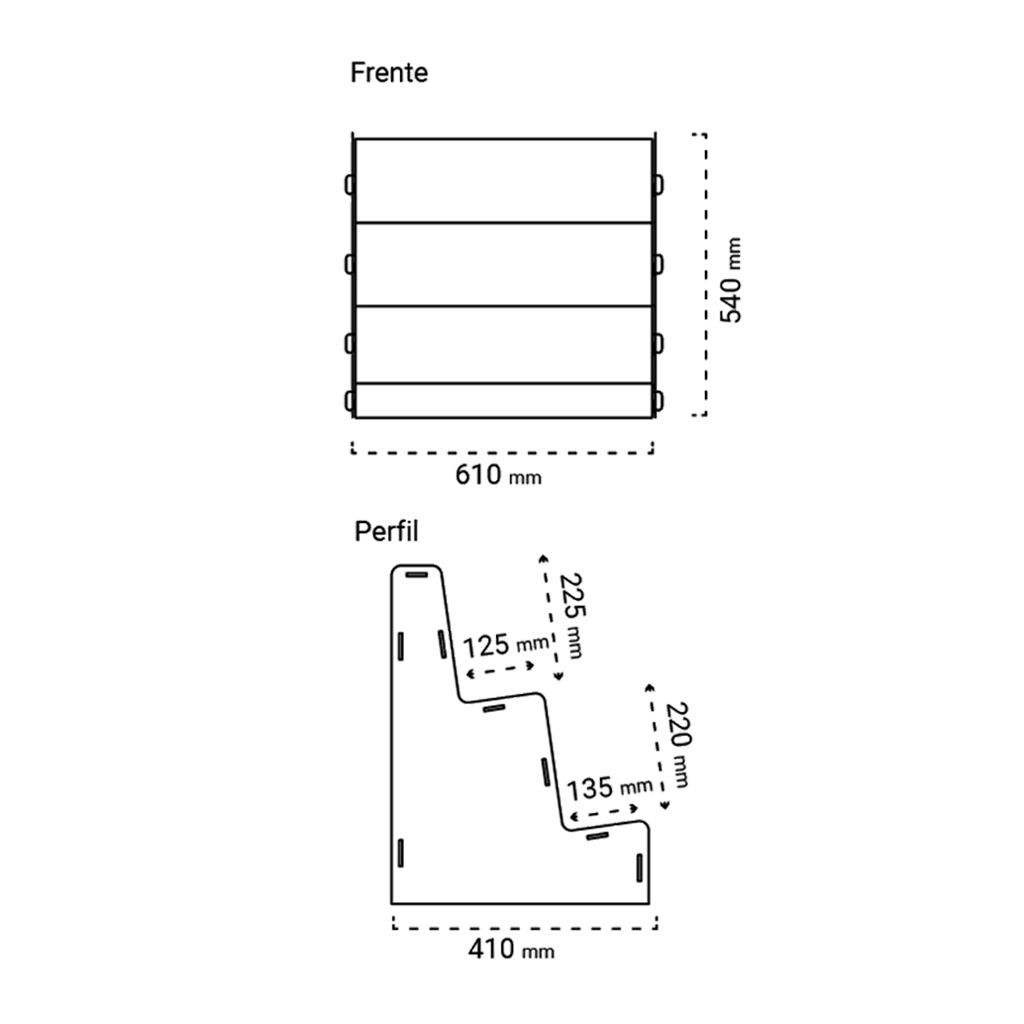 PODIUM EXPOSITOR STEPPER
