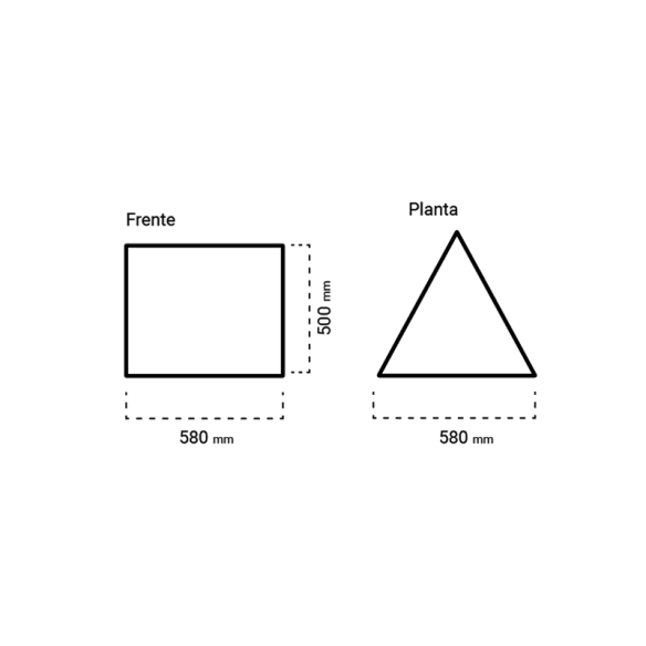 MESA EXPOSITORA TRIANGLE CUBEplex®