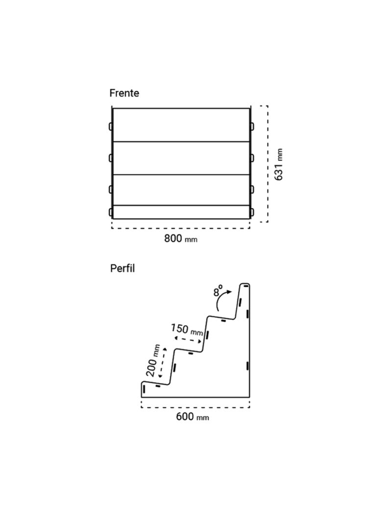 Pódium Expositor Stepper | Expositores de Producto