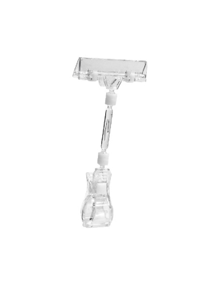 Pinza Portaprecios Articulada | Expositores de Producto