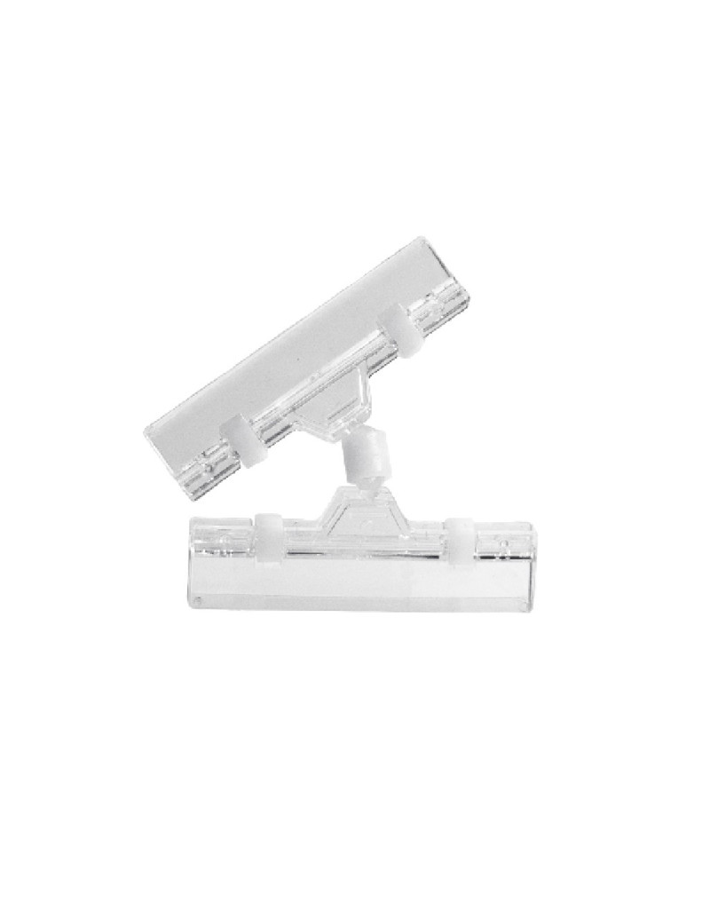 Pinza Portaprecios Articulada | Expositores de Producto