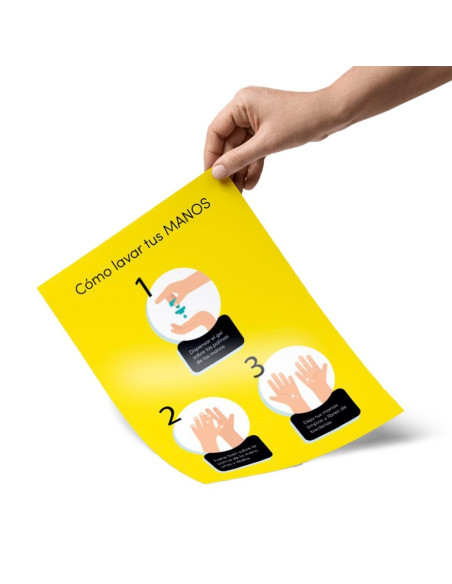 Gráfica en Papel para Atriles | Expositores de Producto