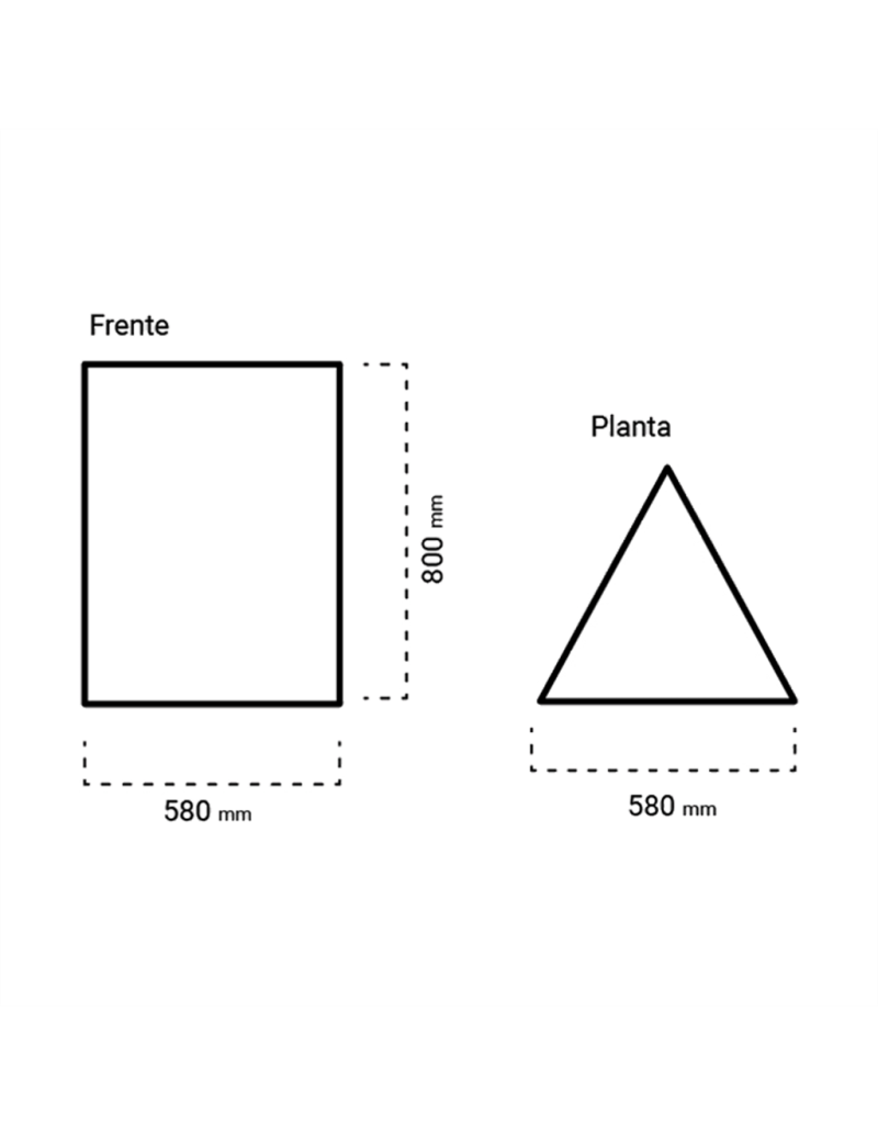 Mesa Expositora Triangle CUBEplex ® | Expositores de Producto