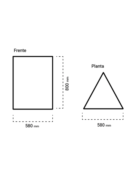 Mesa Expositora Triangle CUBEplex ® | Expositores de Producto