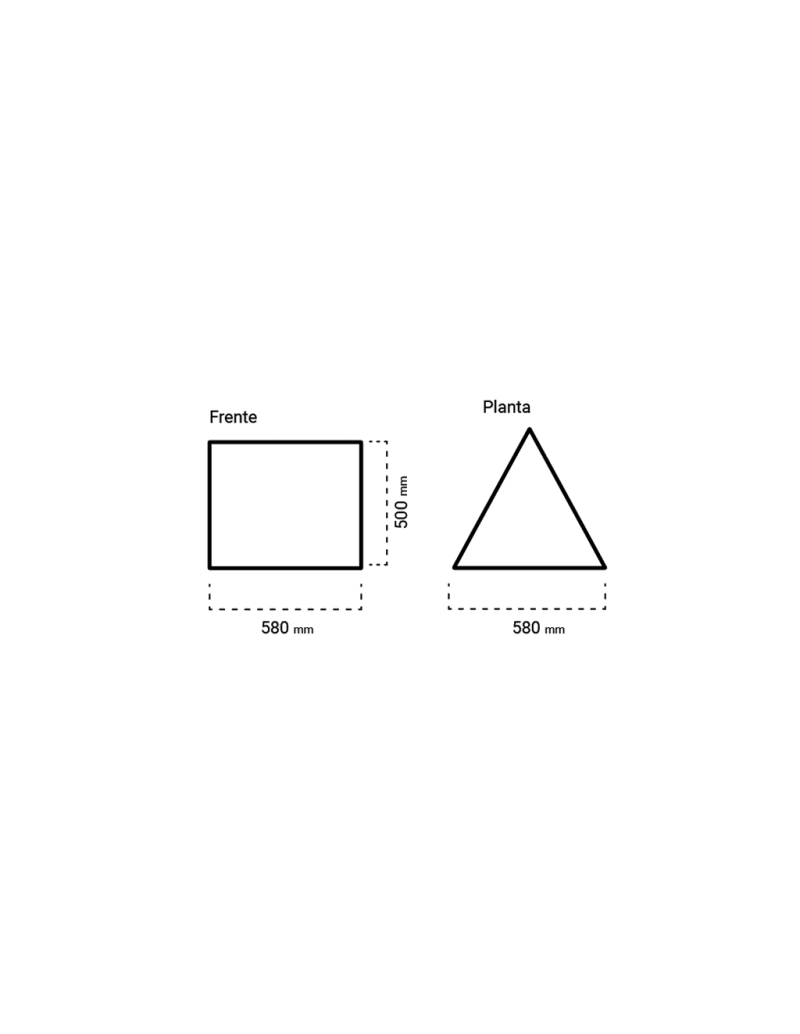 Mesa Expositora Triangle CUBEplex ® | Expositores de Producto