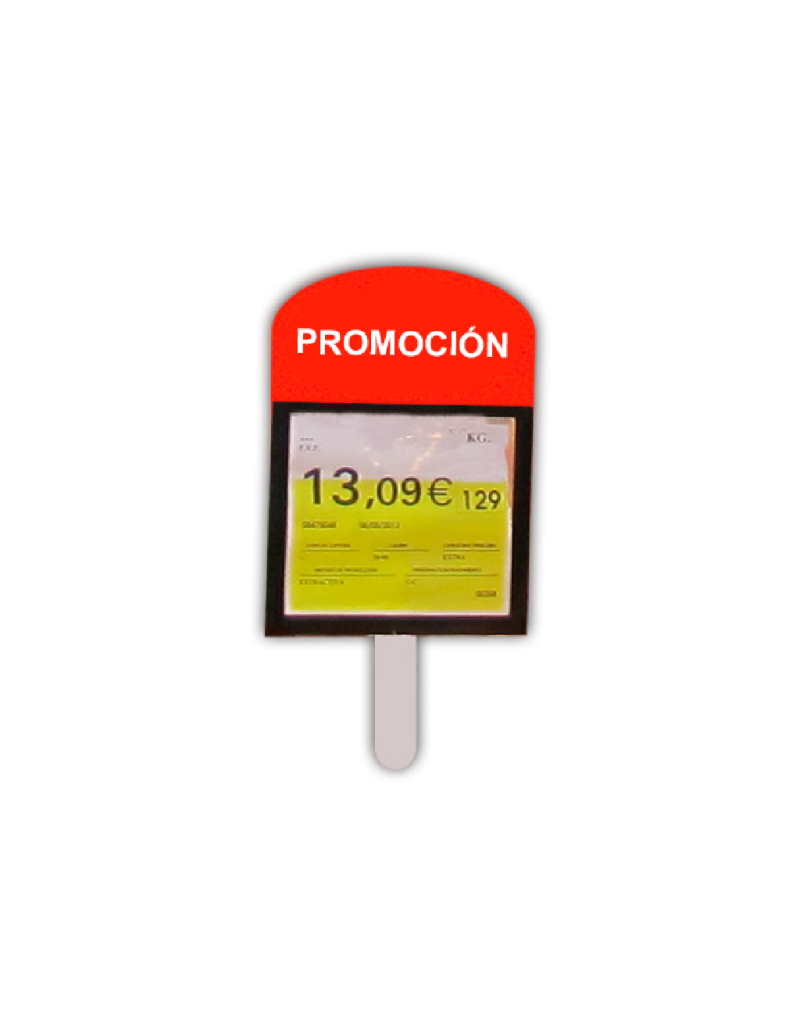 Destacador de Promociones Cassette | Expositores de Producto