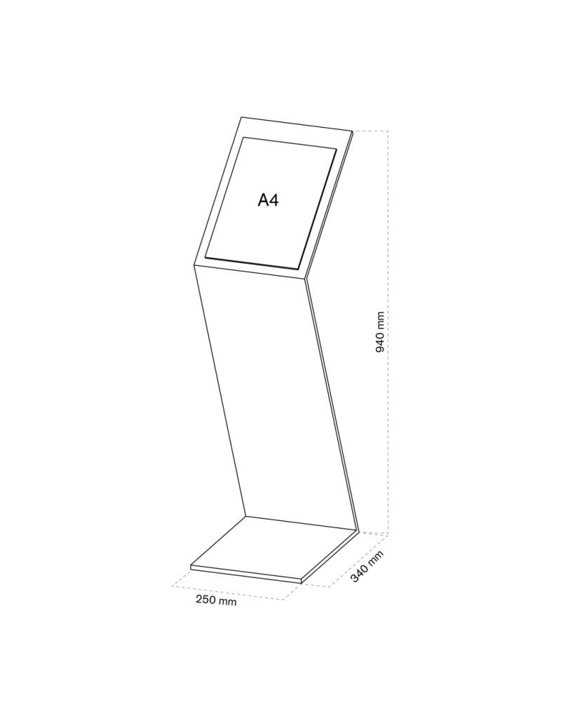Atril Metacrilato | Expositores de Producto